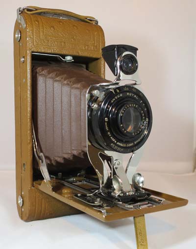 Agfa ANSCO No.2 MAROON Agfa Antique Vintage Box Film Collectible Camera 