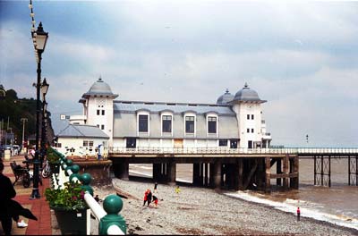 Penarth Pier, Wales, UK