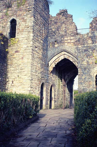 Bishop's Palace Gatehouse c.1266, Llandaff, Wales Bishop's Palace Gatehouse, Llandaff, Wales