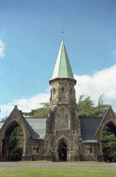 Mortuary Chapels at Cathays Cemetery, Cardiff Mortuary Chapels at Cathays Cemetery, Cardiff