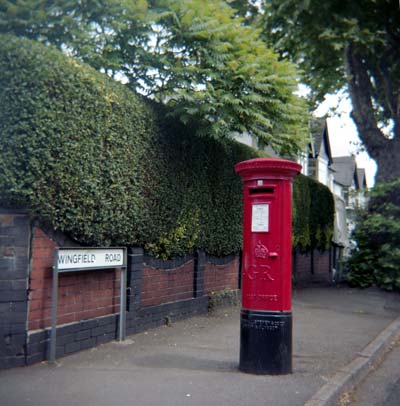 Post Box (George VI), Cardiff, Wales