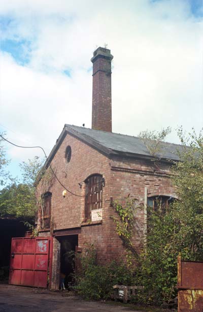 Wernddu Brick Stack, Caerphilly, Wales