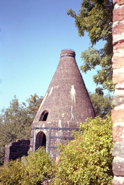 Kiln at Nantgarw China Works, Wales Kiln at Nantgarw China Works, Wales
