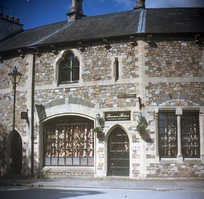 Llandaff High Street, Cardiff, Wales