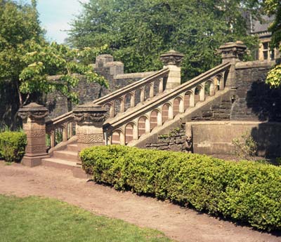 Old Garden Steps, Insol Court, Cardiff, Wales