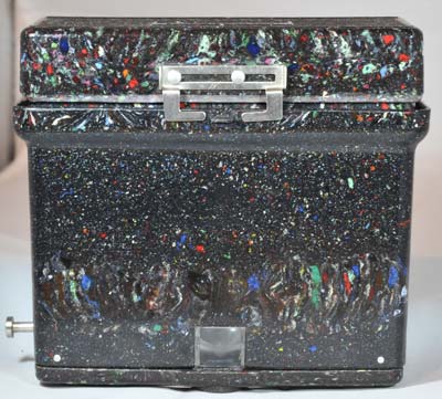 Standard Robin Hood Stereo Speckled Bakelite Detail Standard Robin Hood Stereo Speckled Bakelite Detail