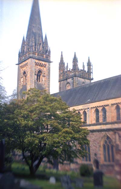 Llandaff Cathedral, Cardiff, Wales