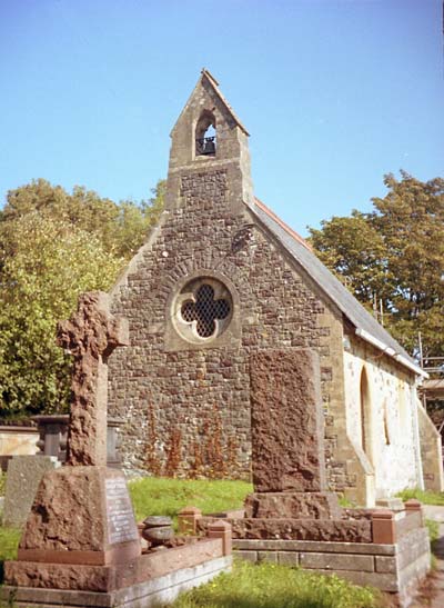St Elldeyrn at Capel Llanilltern, Wales St Elldeyrn at Capel Llanilltern, Wales